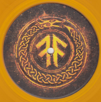 Amon Amarth The Pursuit Of Vikings, Metal Blade records usa, LP orange