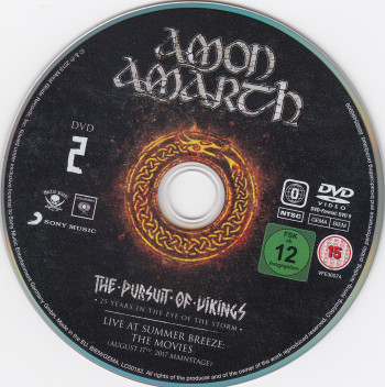 Amon Amarth The Pursuit Of Vikings, Sony music/Columbia europe, Box set
