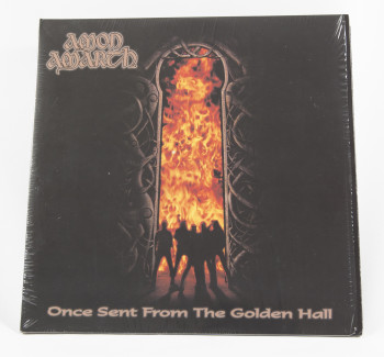 Amon Amarth Once Sent From The Golden Hall, Back On Black united kingdom, LP clear